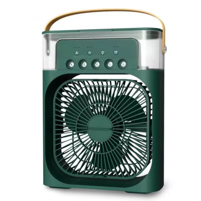 Portable Air Conditioner Fan – 3 Speeds, 5 Spray Modes & LED Night Light